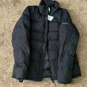 Gymshark black medium restore puffer jacket